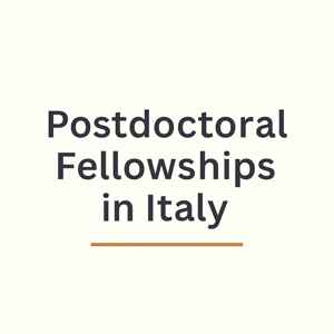 postdoctoral fellowships in italy